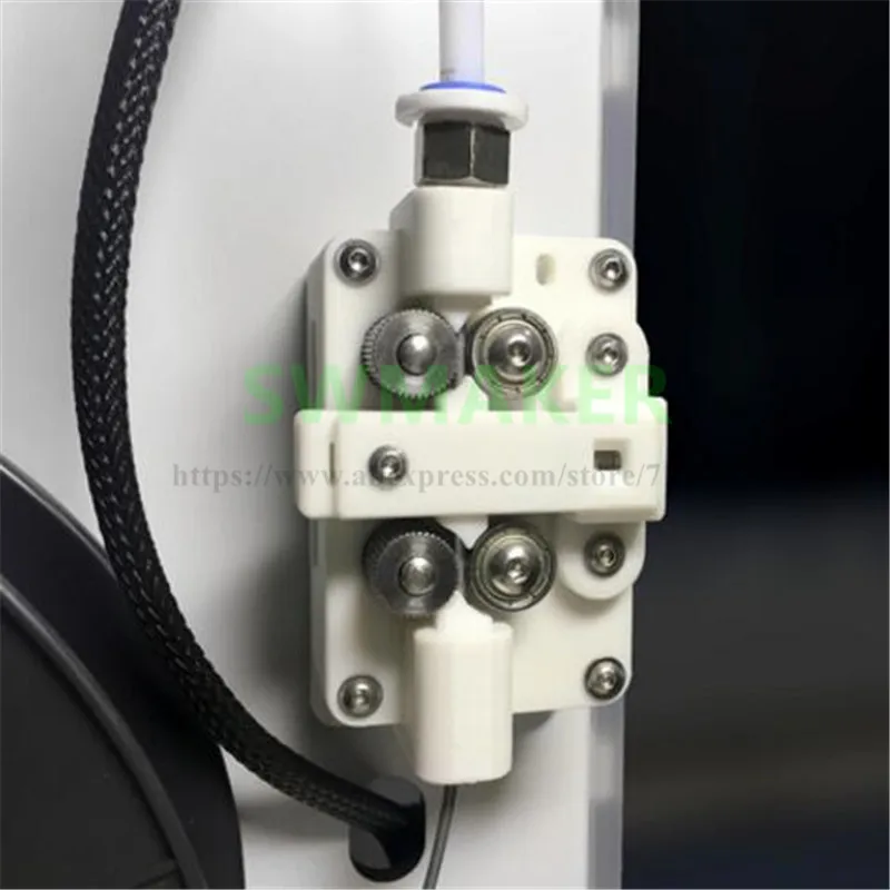 Опоясанный двойной привод два колеса сильный и тихий Боуден экструдер комплект для DIY Reprap UM 3D принтер Запасные части