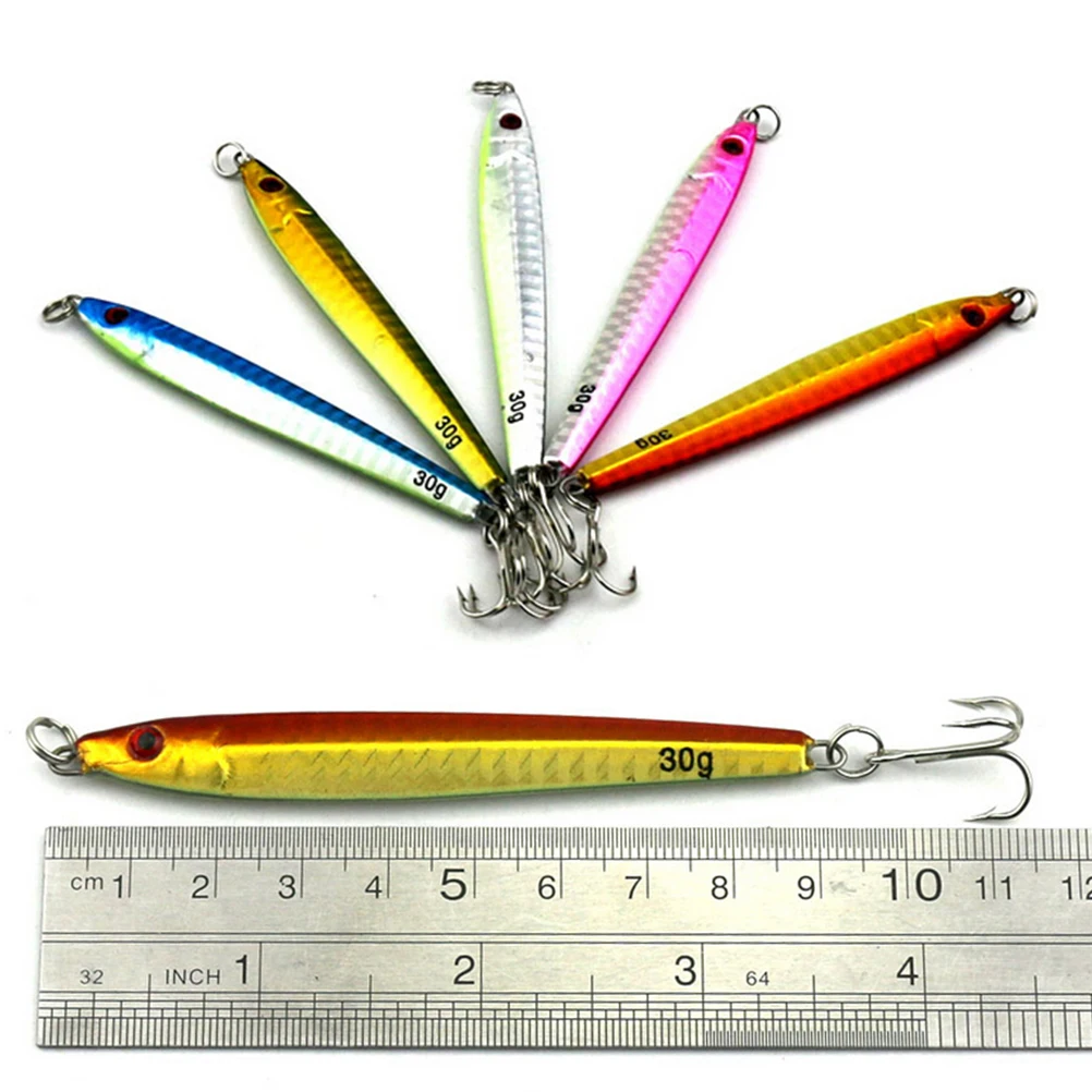 Metal Slice Fishing Fly Fishing Baits For Bonito Winter Sea Fishing