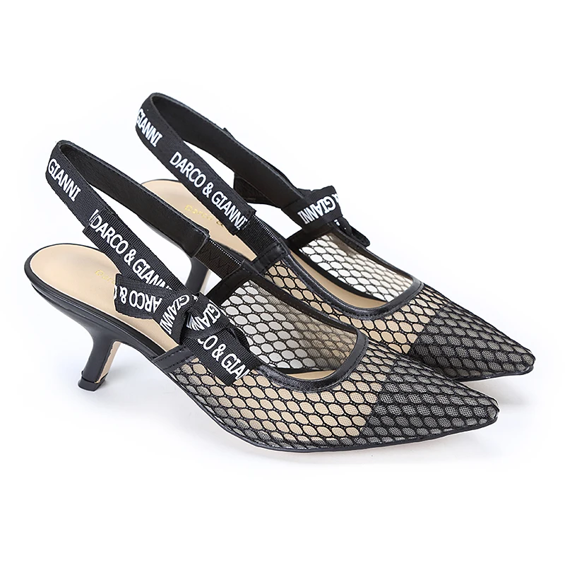 Talons flat 2018 5cm Pompe Haute chaussures 6 De 10 Chaude Heel Vente Respirant Maille Noir Nuptiale Heel 5cm Partie Mariage Talon Satin Super Robe Heel Dentelle Nouveau Femmes 7nqgf