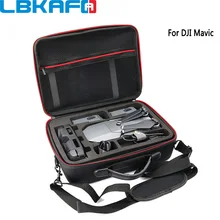 LBKAFA Rígida Ombro À Prova D’ Água Saco Caso Bolsa de Nylon Portátil À Prova D’ Água Para DJI Zangão Mavic Platinum pro Profissional
