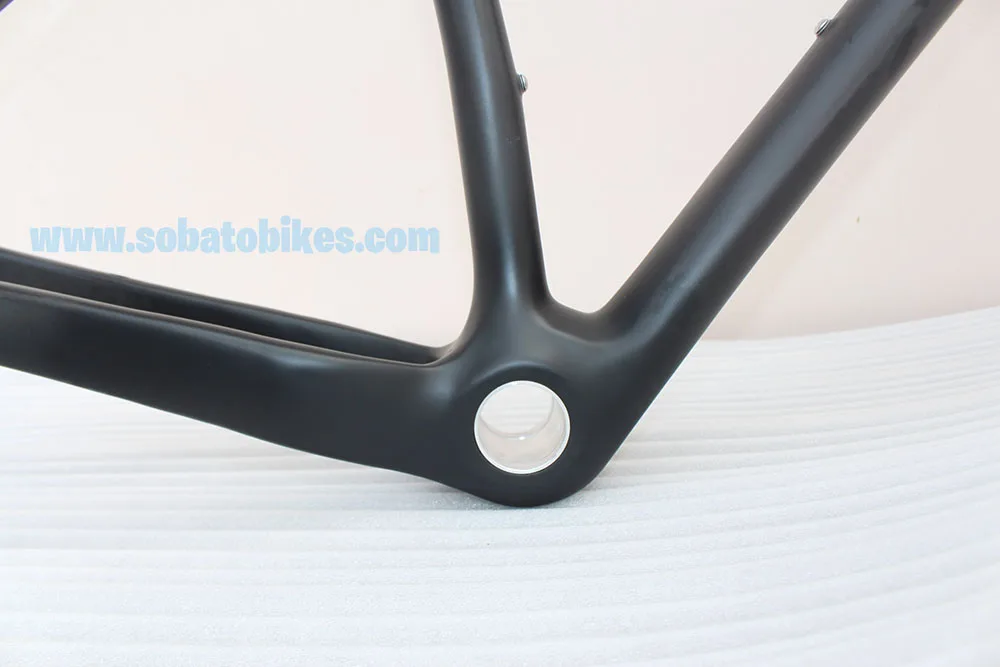 Cheap On stock Sobato Carbon Frame 29er MTB mountain frame Headset Seat Clamp BB92 15.5/17/18.5/20" UD Matt 5