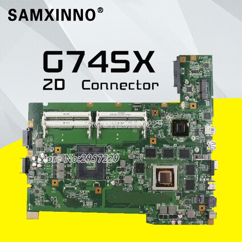 Original for ASUS G74S G74SX motherboard G74SX REV2.0 Mainboard 2D connector 12 Memory GTX560M 100% work Tested S-6 цена Original for ASUS G74S G74SX motherboard G74SX REV2.0 Mainboard 2D connector 12 Memory GTX560M 100% work Tested S-6 цены онлайн