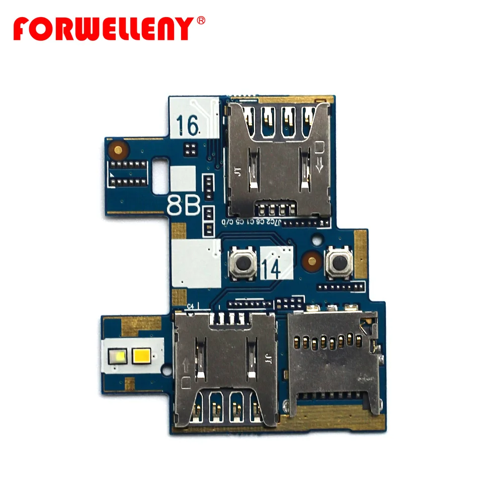 

For ASUS zenfone GO TV ZB551KL Sim Card Holder tray board circuits