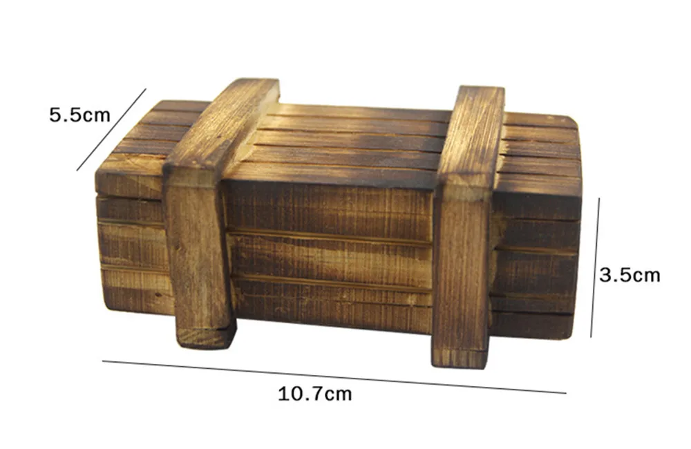 Wooden Puzzle Room Escape Tricky Toy Wood Bored Organ Box