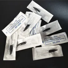 100 шт. 3RL индивидуальный пакет одноразовые татуировки Советы для татуаж машины иглы 3D для глаз бровей Губы