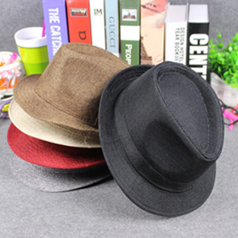 Головной убор унисекс в британском стиле для мужчин и женщин|womens fedora hats|fedora hatjazz hat