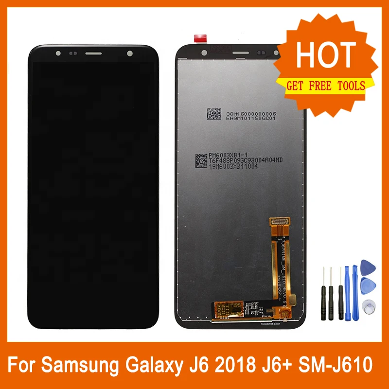 Для samsung Galaxy J4+ J4 Plus J415 J415F J415G J415M J6 plus J610 J610F ЖК-дисплей 6,0 ''ЖК-экран в сборе