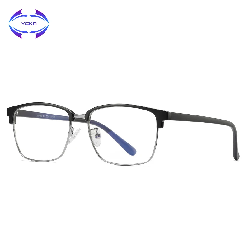 cheap VCKA Gaming TR90 Anti Blue Light Glasses Frame Men Reading Goggle Protection Eyewear Computer Women High Quality Eyeglasses