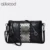 Aliwood Genuínos Mensageiro Sacos de Couro de Embreagem Rebite das Mulheres Saco de Ombro Das Senhoras Bolsas de Grife Borla Crossbody Bag Para A Menina