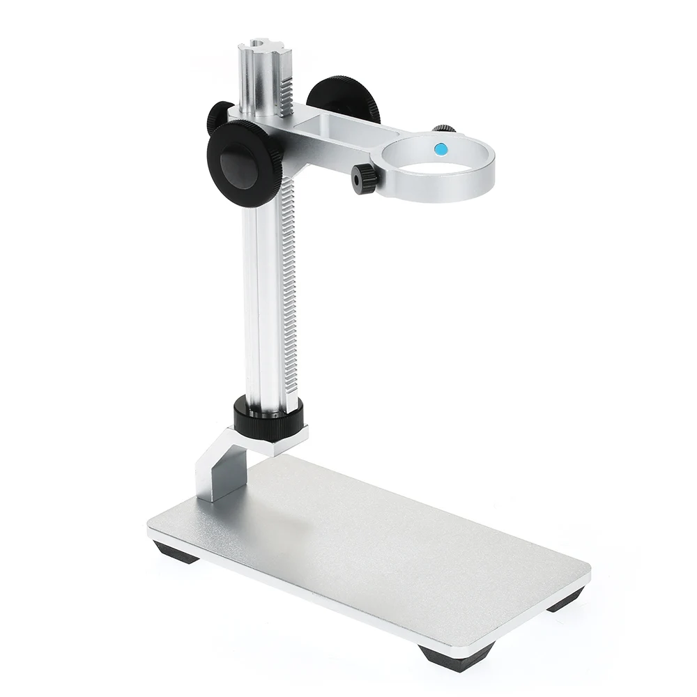 

Adjustable Height Microscope Stand Aluminum Alloy Bracket Holder Lifting Support for Clamping 32-34mm USB Digital Microscopes