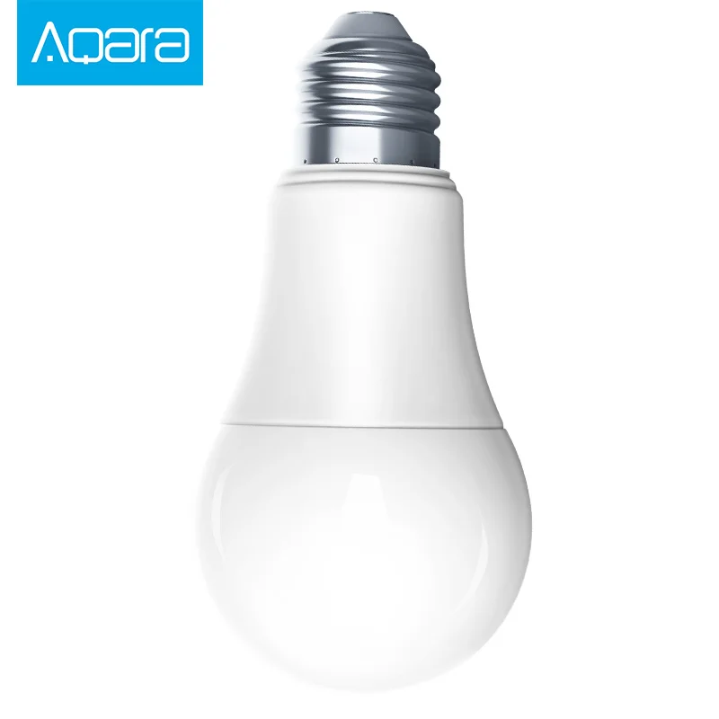 Оригинальная лампа aqara zigbee работает с приложением smart home для apple homekit умная