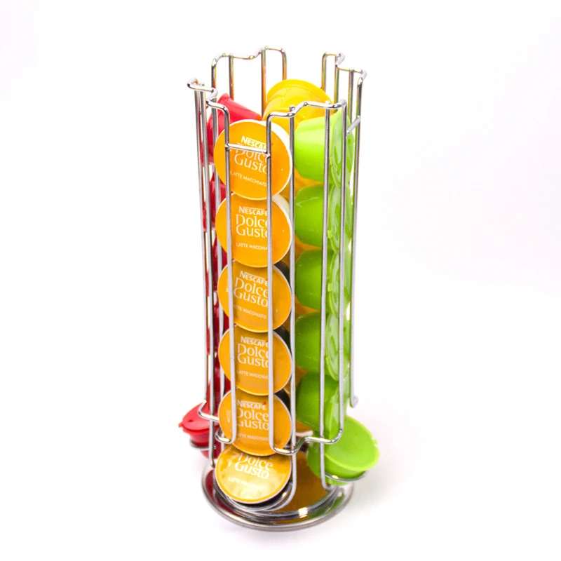 Держатель для кофе MICCK Dolce Gusto ручная вращающаяся стойка 24 шт. кофейная капсул