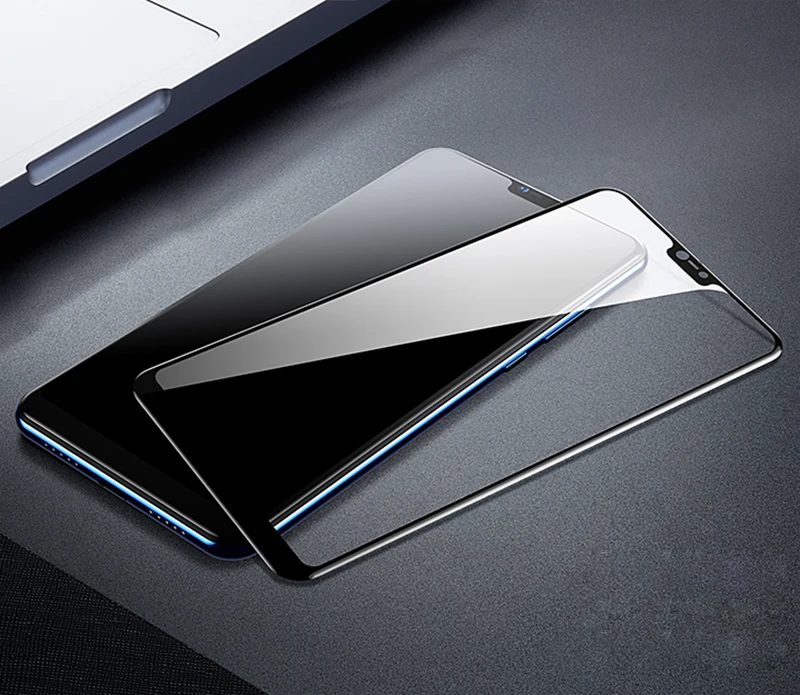 TOMKAS 6D Glass For Xiaomi Redmi Note 6 Pro Glass Case Redmi Note 5 Pro 6 6A 5 Plus For Xiaomi Mi 8 Lite A1 A2 Lite Pocophone F1