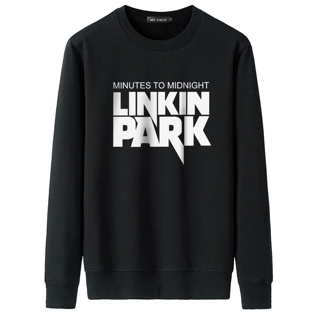 Модный рок Бренд Linkin Park толстовки мужские зимние повседневные пальто с капюшоном модные хип хоп рэппер DJ Свитшот Повседневный пуловер Топы