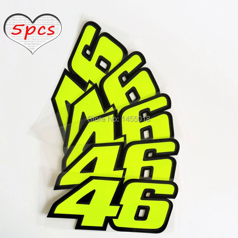 5ピースモトクロス送料バイクステッカーmoto Vr 46ステッカー反射ステッカーオートバイヘルメットデカール面白いステッカー車のスタイリングデカール Stickers Moto Motorcycle Helmet Decalhelmet Decal Aliexpress