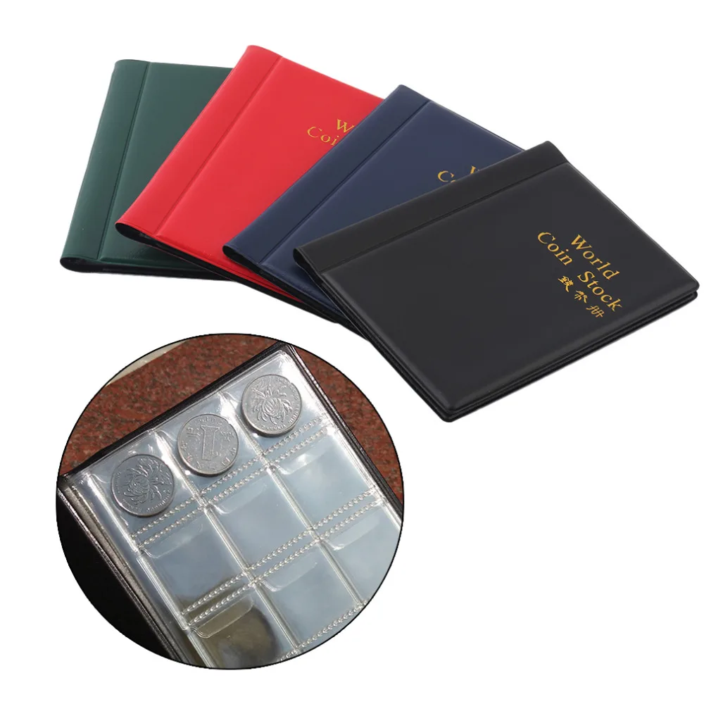 

2016 NEW Quality Commemorative Coin Collection Volume Empty Coin Folder Hold 120 Pieces Coins hot sale
