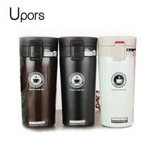 UPORS кофейная кружка премиум класса 304, кофейная кружка из нержавеющей стали, автомобильная вакуумная колба, термос, стакан, Термокружка, чашки для чая и молока