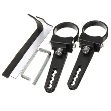 2pcs 1.75 inch Mount Bracket Clamps Bumper Roll Cage for Off Road LED Light Bar Driving Lamp Holder
