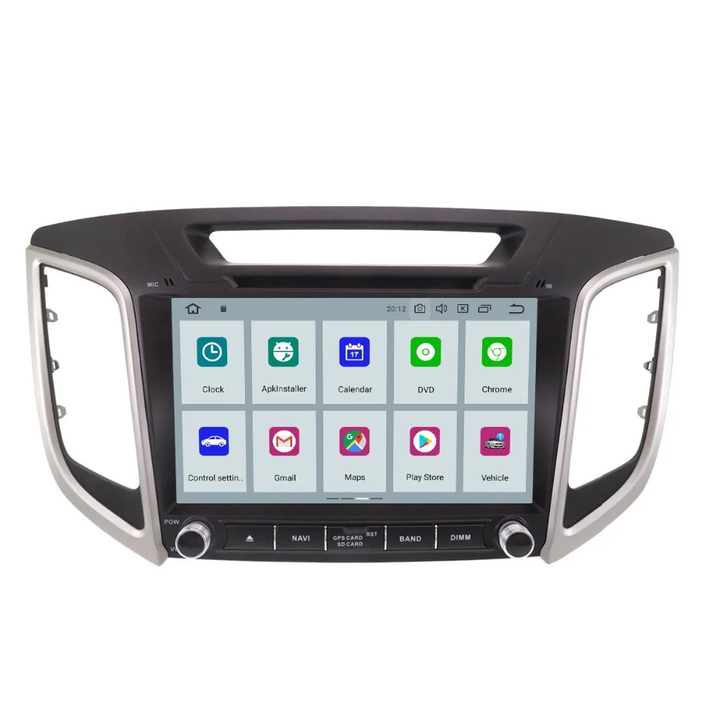Автомобильный DVD плеер Aotsr Android 9 0 с GPS навигацией для HYUNDAI IX25 CRETA 2014 2018