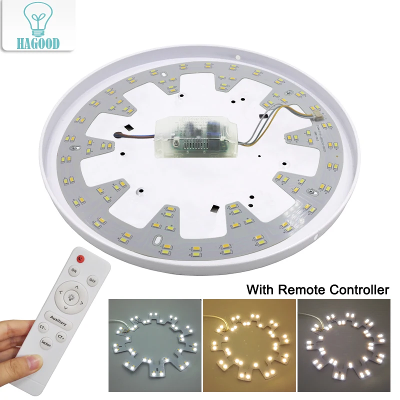

Smart LED Ceiling Light Lighting Fixture Modern Lamp Living Room Kitchen Replacement Light Source Surface Mount Remote Control