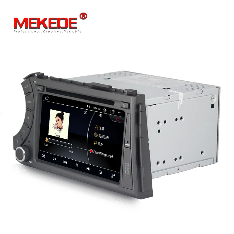 MEKEDE Android 8,1 автомобильный радио мультимедиа для ssangyong Kyron Actyon 2din автомобильный dvd, gps wifi, радио, bluetooth, руль подарок микрофон