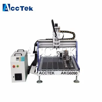 

AKG6090 4 axis 4-axis mini cnc router engraving machine, rotating axis, small household convenient engraving machine