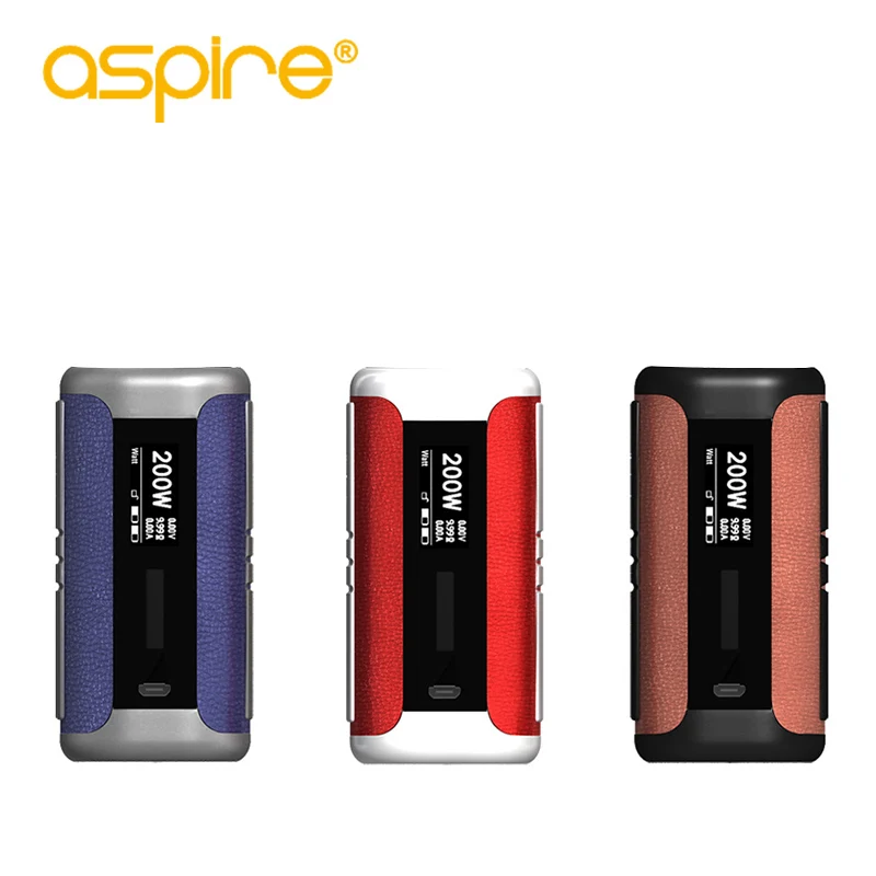 Электронная сигарета Aspire Speeder Mod 200 Вт Выход 510 Vape устройство Поддержка TC VV VW TCR CPS
