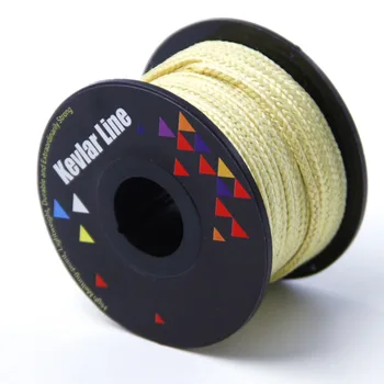 

50ft/15M 1000lb Braided Line for Fishing Super Strong Kevlar Line Kite Flying Line String Outdoor Camping Kit Rope Cord