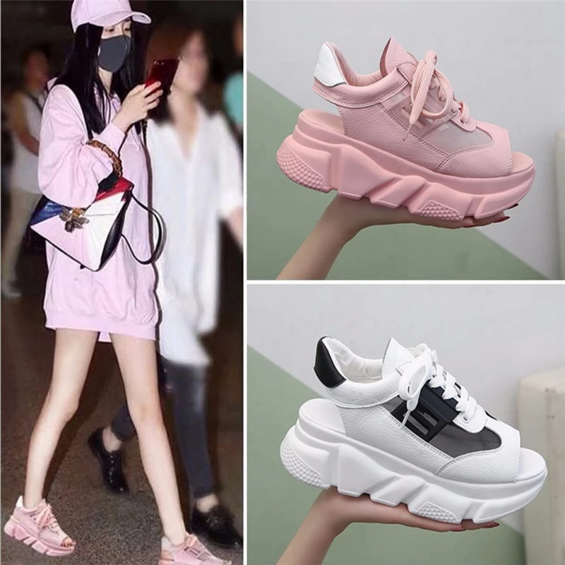 zapatos de plataforma de moda