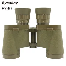 Eyeskey военный 8x30 мм водонепроницаемый бинокль телескоп для охоты Bak4 призма мощный бинокль область встроенный дальномер