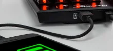 HyperX Alloy FPS Механическая игровая клавиатура с подсветкой светодиодный анти-ореолы и полный n-ключ функции опрокидывания