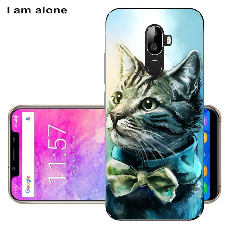 Чехлы для телефонов I am alone для Oukitel U18, 5,85 дюйма, ТПУ, милые Модные Цветные Чехлы для мобильных телефонов Oukitel U18 - Цвет: Solf TPU C40