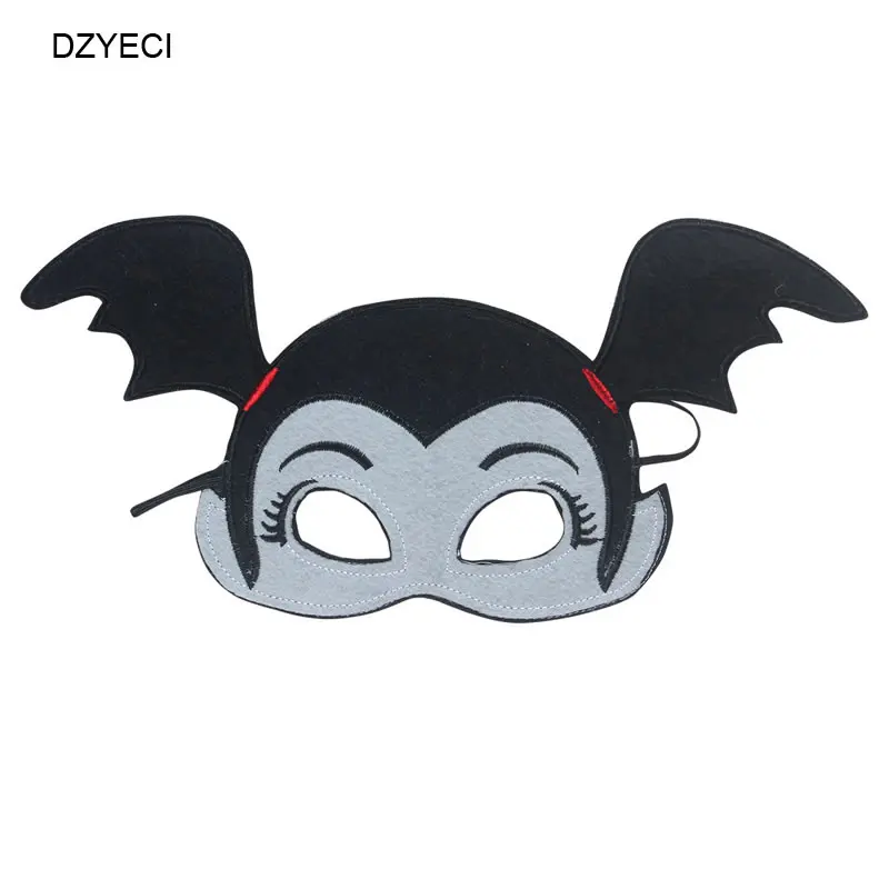 Disfraz Vampirina/костюм для девочек; платье на Хэллоуин; детское Эксклюзивное платье; детская маска; повязка на голову; маскарадный костюм; vetement Fille; Возраст 8 лет - Цвет: Mask