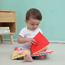 Трехмерный как Купание Go горшок раннее образование обучающий ресурс детская книга Дети Малыш тканевые книги
