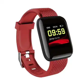 

696 116 Plus Smart Wristband Heart Rate Monitor Blood Pressure IP67 Waterproof Men Women Smart band Watch Activity Tracker