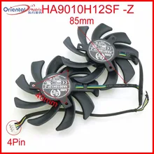 Free Shipping HA9010H12SF-Z 12V 0.57A 85mm 40*40*40mm 4Wire 4Pin For MSI GTX1050TI GTX 1060 GTX1060 Graphics Card Cooling Fan