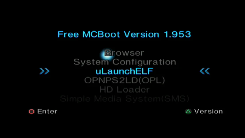 Карта памяти Bitfunx Free McBoot 64 Мб для карты памяти PS2 FMCB v1.953