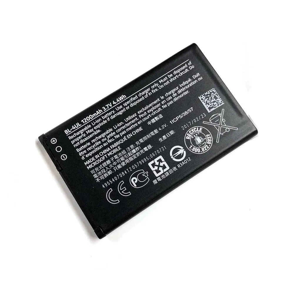 BL-4UL 4UL литий-ионный аккумулятор мобильного телефона для NOKIA Asha 225 Asha225 1200mAh