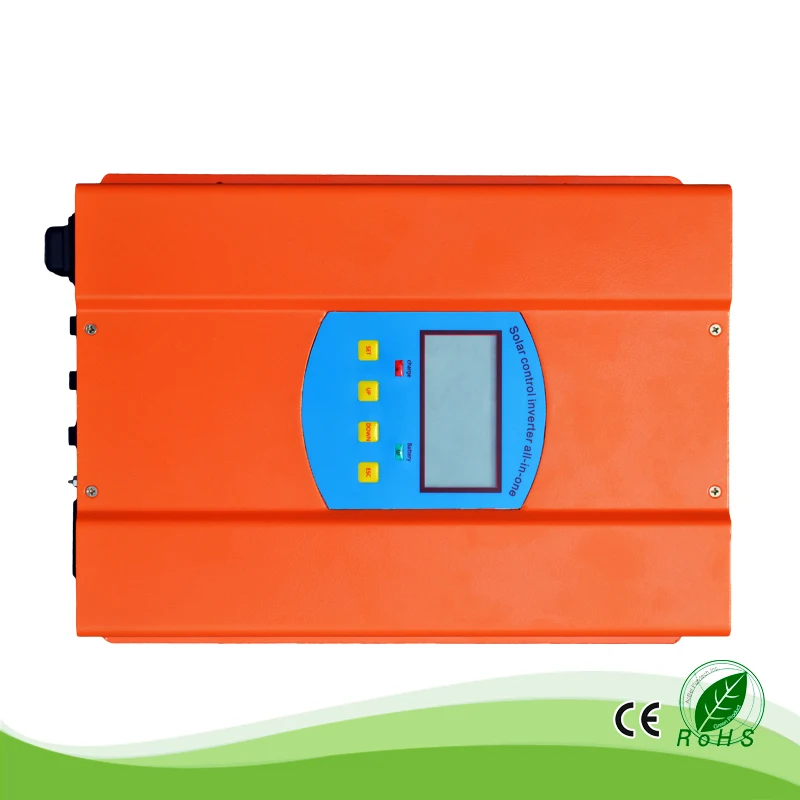 Residencial de Carregamento Solar + Controle Inversor de Armário Sistema 48v dc 100 110 120 200 220 v Ac. 500w 12 - 24 Sistema residencial de carregamento solar + controle
