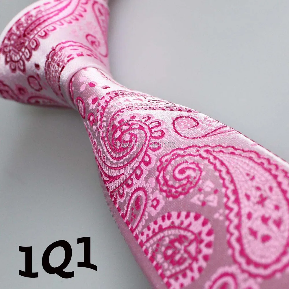2017 Latest Style Mens Neckties&Unique Men Neckties Hot Pink/Light Pink