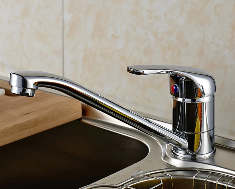 BAOLINLONG Brass Kitchen Faucet accessories Adjustable Cozinha Swivel Spout Kitchen Faucet Sink Water Crane Silver Tap BAOLINLONG Brass Kitchen Faucet accessories Adjustable Cozinha Swivel Spout Kitchen Faucet Sink Water Crane Silver Tap