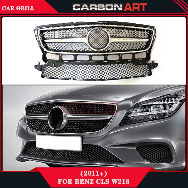 Diamond Style design replacement ABS Front grill mesh for Mercedes 2012