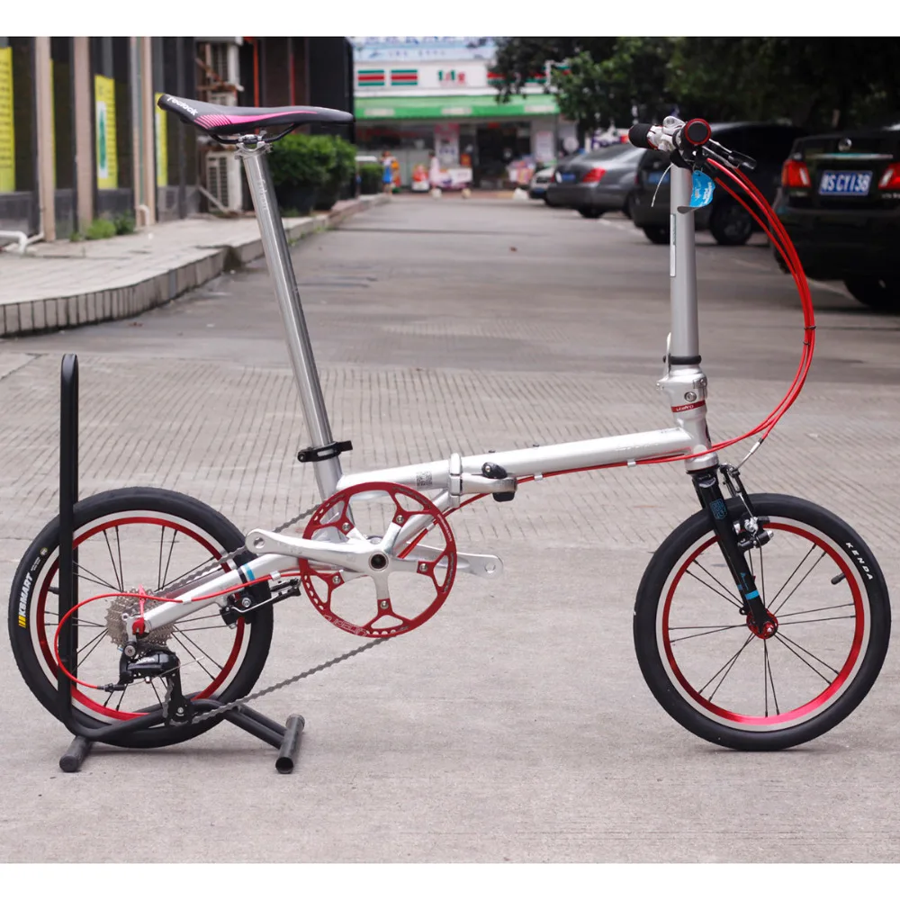 Fnhon Gust CR-MO стальной складной велосипед 1" 305 с V тормозом 9 скоростей с 3500 Sora Minivelo Mini velo велосипед городской коммутирующий велосипед