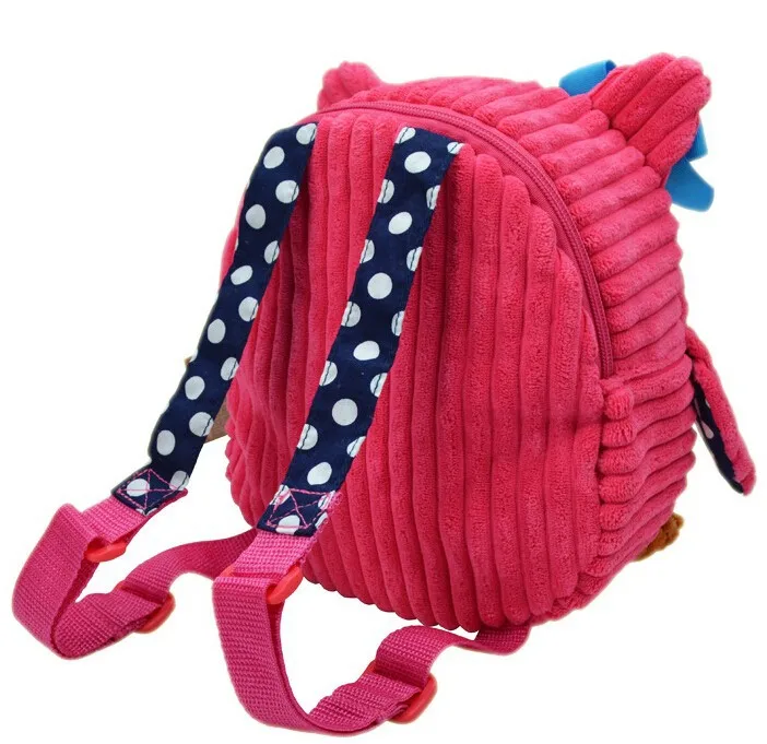 Новые Детские мультяшный плюшевый рюкзак сумка для дошколят, мальчиков и девочек подарки милые Мультяшные игрушки для детей сова корова лягушка обезьяна школьные ранцы