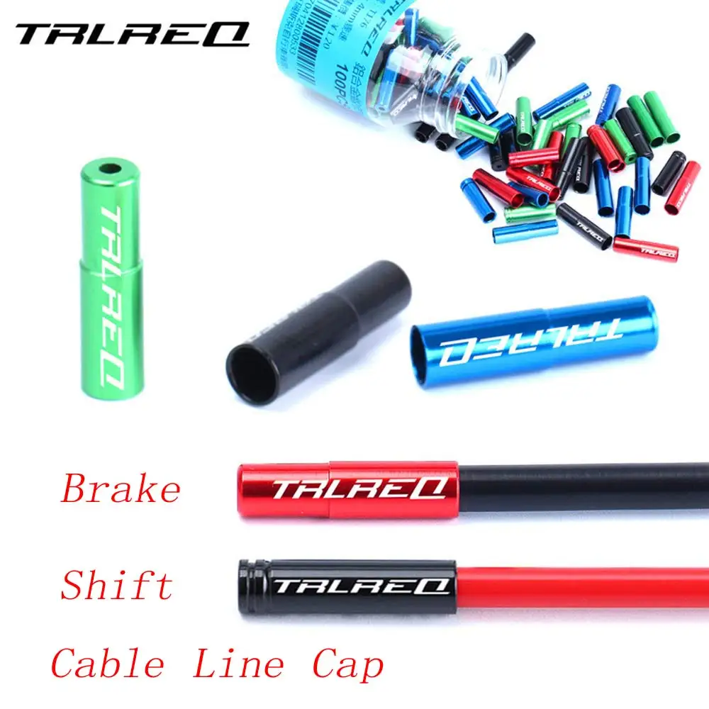 TRLREQ 4/5mm Aluminum Alloy Bicycle Cable End Caps