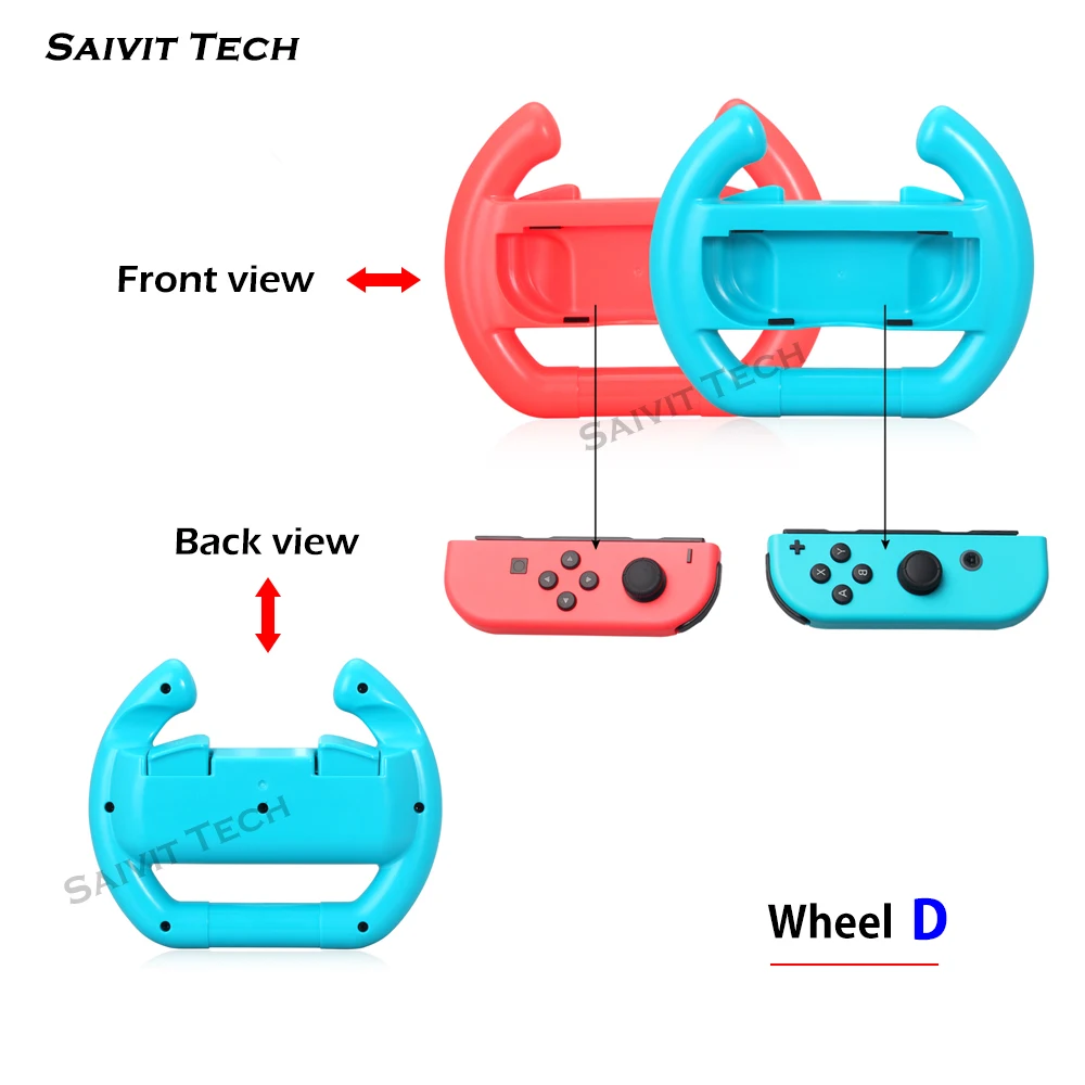Nintendos Nintendo Switch Joy con контроллер гоночный руль Nintendoswitch перечисленные ручками для