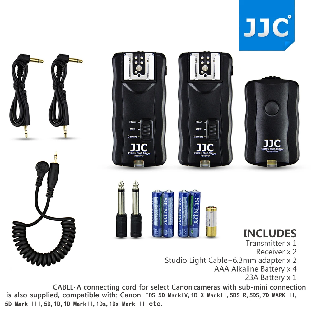 JJC         Canon EOS 1D 5D Mark II III IV 5DS R, 5DS, 1D X 7D 1Ds Mark II DSLR 