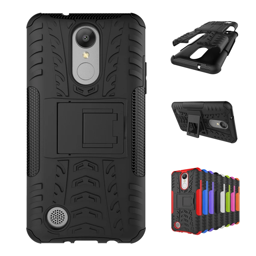 Case For LG Aristo Shockproof Armor Hard PC TPU Case For LG Phoenix 3 K8 2017 Silicon Phone Case Cover Coque Shell US Verison