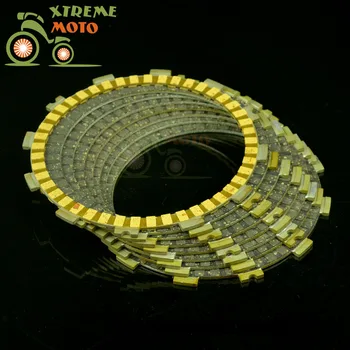 

Motorcycle Clutch Disc Friction Plates Set 8pcs for KAWASAKI KLX400 KLX400SR KSF400 KFX400 2003-2004 2003 2004 03 04