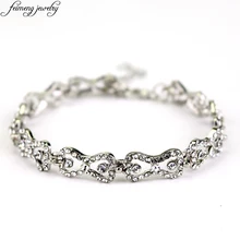 Дневники вампира, очаровательный браслет Клаус Каролин форбес, горный хрусталь, блестящий бант, браслеты для женщин, модное ювелирное изделие